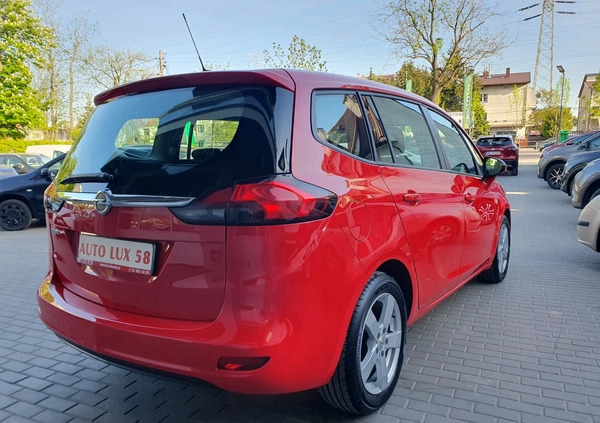 Opel Zafira cena 39900 przebieg: 221000, rok produkcji 2017 z Warszawa małe 529